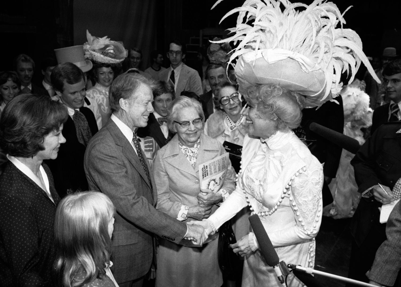 Jimmy Carter and Channing, 1978